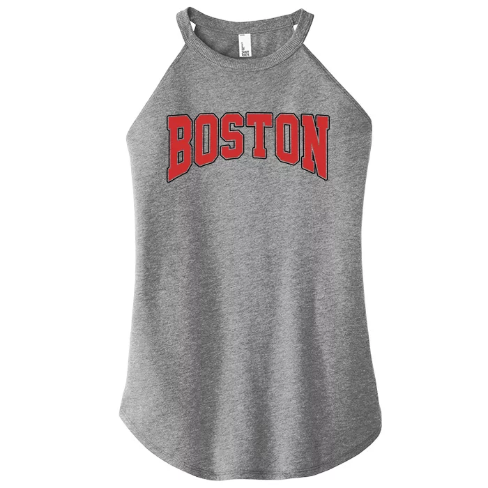 Boston Massachusetts Classic Curve Women’s Perfect Tri Rocker Tank