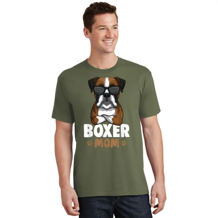 Boxer Mom Dog Women T-Shirt