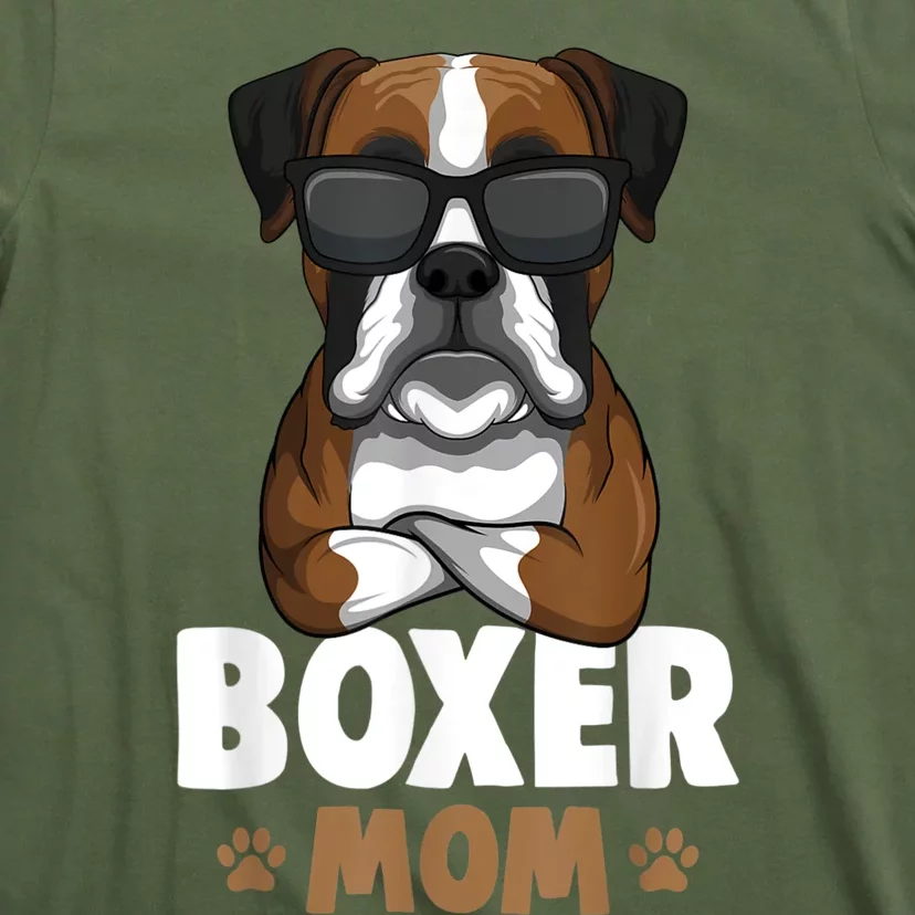 Boxer Mom Dog Women T-Shirt