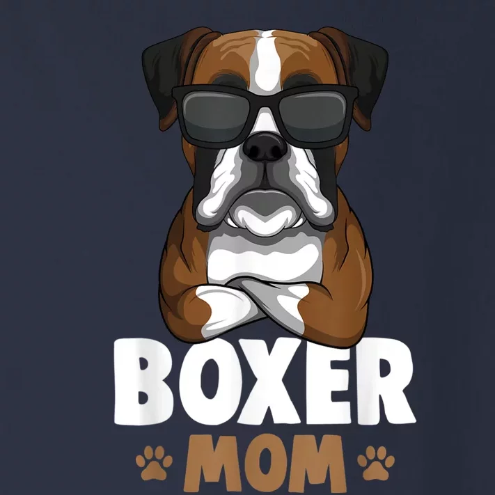 Boxer Mom Dog Women Toddler Long Sleeve Shirt