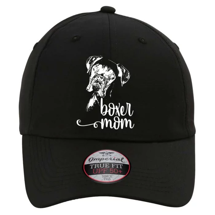 BOXER MOM DOG FACE SHIRT DOG LOVERS BOXER MOM GIFT The Original Performance Cap