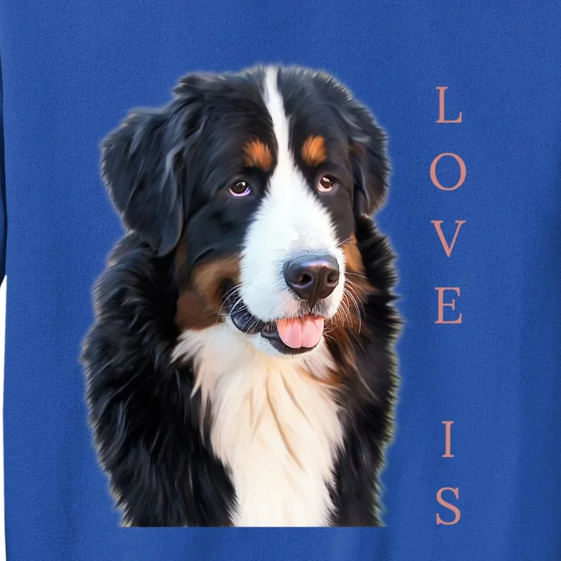 Bernese Mountain Dog Gift Dog Mom Love Gift Tall Sweatshirt