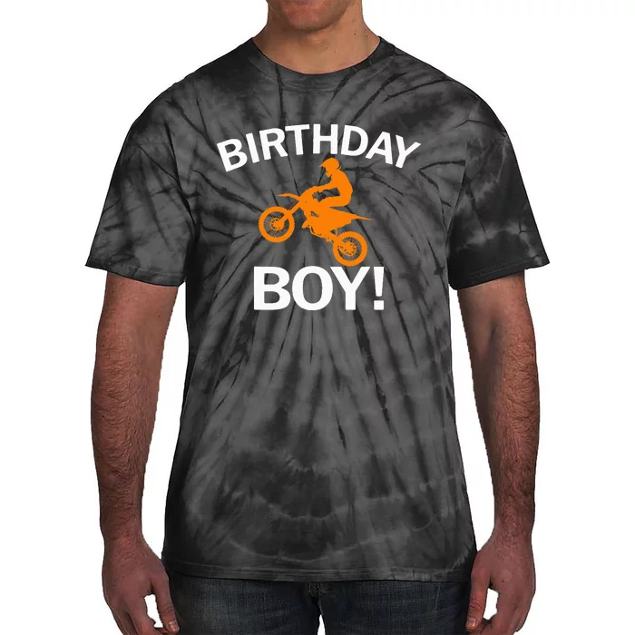 Birthday MX Dirt Bike Motocross Tie-Dye T-Shirt