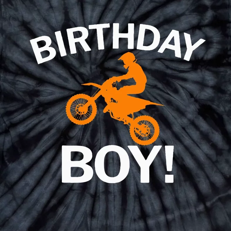 Birthday MX Dirt Bike Motocross Tie-Dye T-Shirt