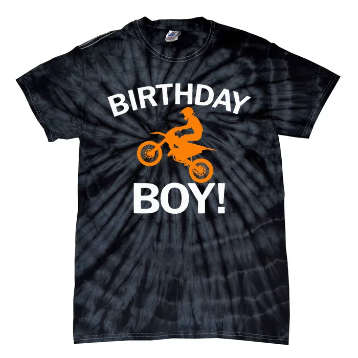 Birthday MX Dirt Bike Motocross Tie-Dye T-Shirt