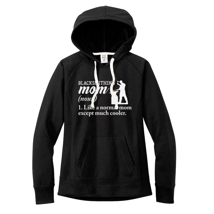 Blacksmith Mom Definition Women's Fleece Hoodie