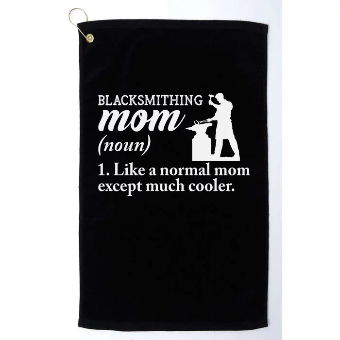 Blacksmith Mom Definition Platinum Collection Golf Towel