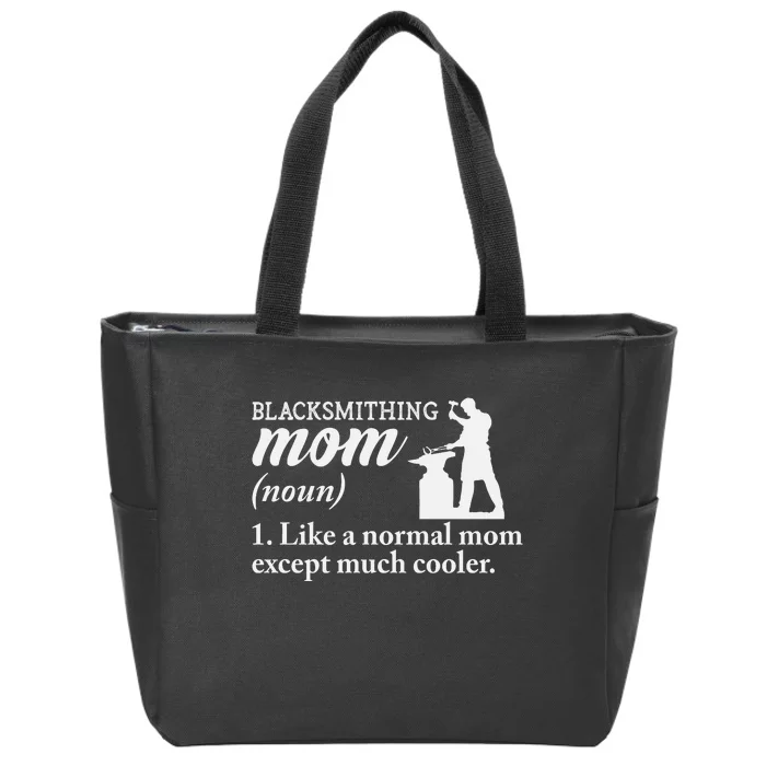 Blacksmith Mom Definition Zip Tote Bag