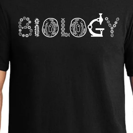 Biology Microscope Dna Teacher Paramecium Gift Idea Pajama Set