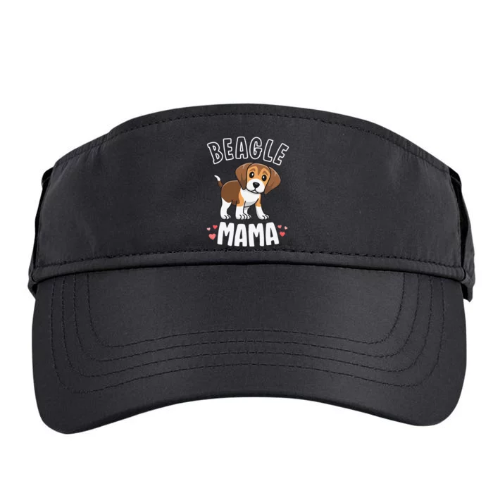 Beagle Mama Dog Mom For  Gift For mother's day Adult Drive Performance Visor