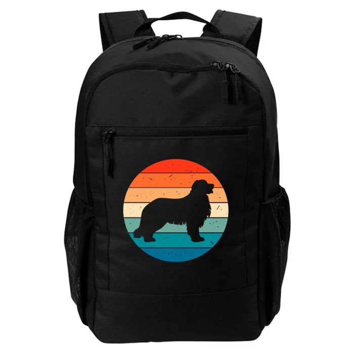 Bernese Mountain Dog Retro Vintage Daily Commute Backpack