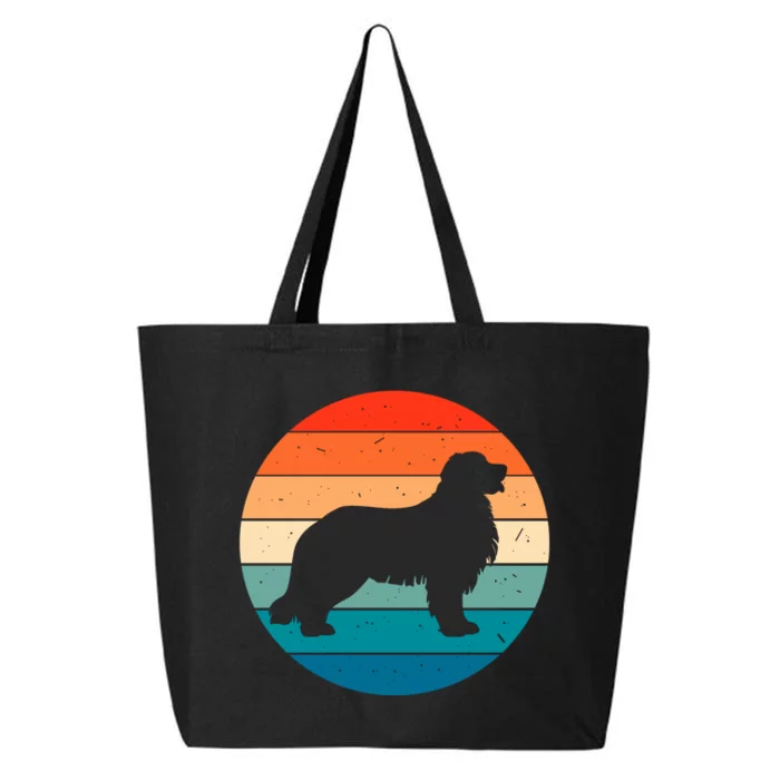 Bernese Mountain Dog Retro Vintage 25L Jumbo Tote