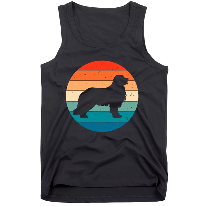 Bernese Mountain Dog Retro Vintage Tank Top