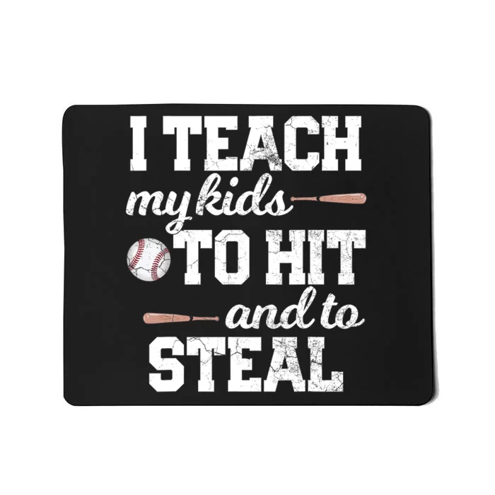 Baseball Mom Dad Gift Mousepad