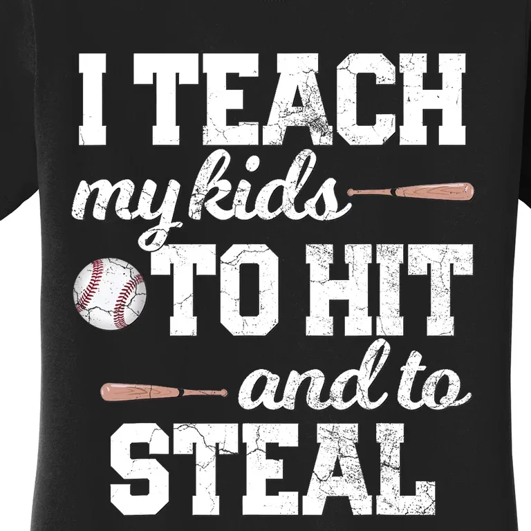 Baseball Mom Dad Gift Women's T-Shirt