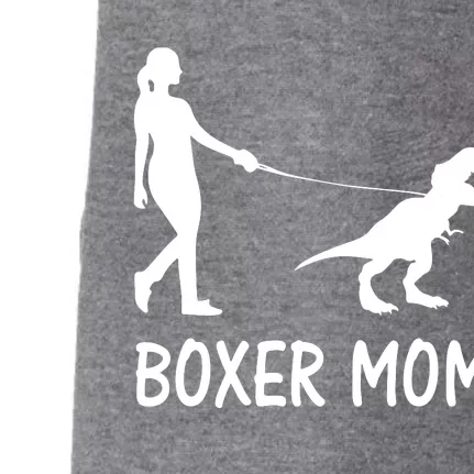 Boxer Mom Dog Boxer Mama Dinosaur Women Mothers Day Doggie 3-End Fleece Hoodie