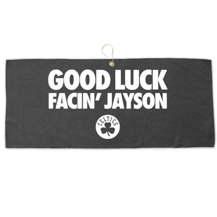 Bri Marie D Good Luck Facin Jayson Large Microfiber Waffle Golf Towel