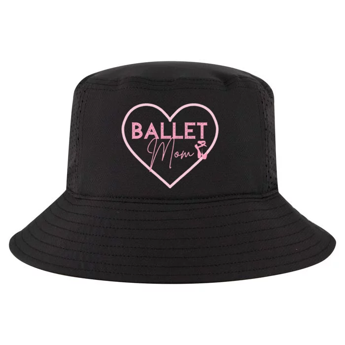 Ballet Mom Dance Mom T Gift Pink Ballerina Cool Comfort Performance Bucket Hat