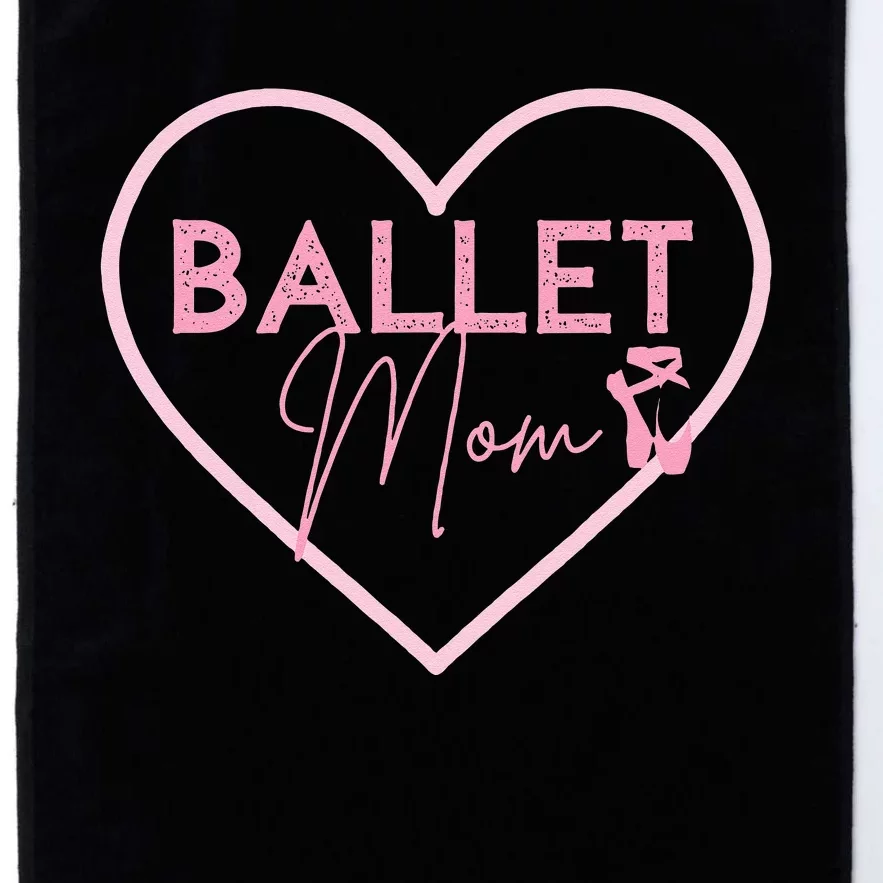 Ballet Mom Dance Mom T Gift Pink Ballerina Platinum Collection Golf Towel