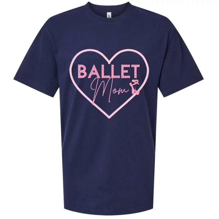 Ballet Mom Dance Mom T Gift Pink Ballerina Sueded Cloud Jersey T-Shirt