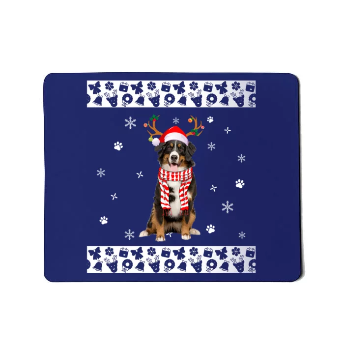 Bernese Mountain Dog Christmas Lover Gifts Mousepad