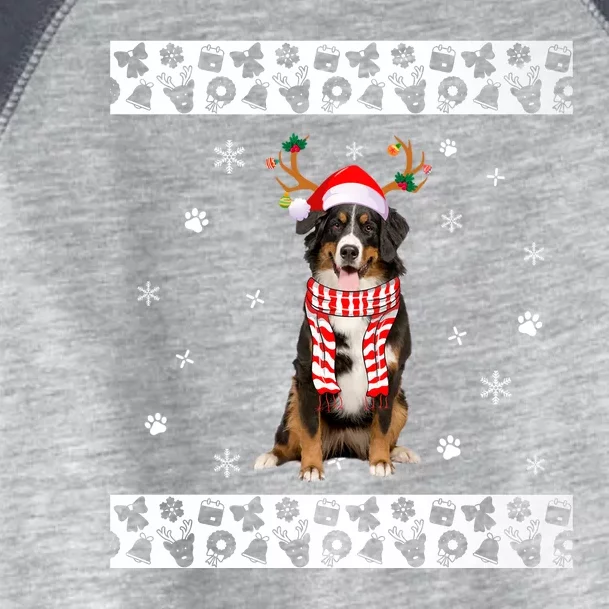 Bernese Mountain Dog Christmas Lover Gifts Toddler Fine Jersey T-Shirt