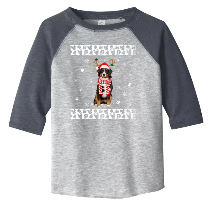 Bernese Mountain Dog Christmas Lover Gifts Toddler Fine Jersey T-Shirt