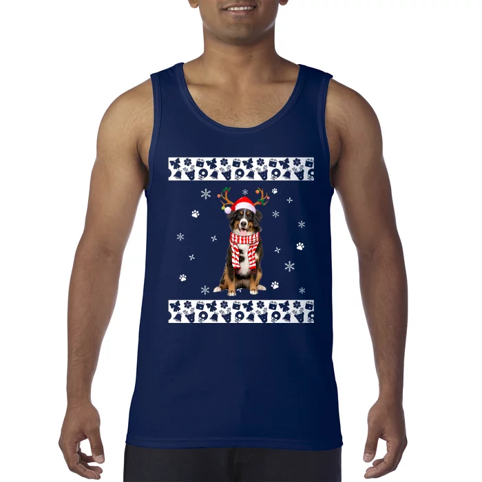 Bernese Mountain Dog Christmas Lover Gifts Tank Top