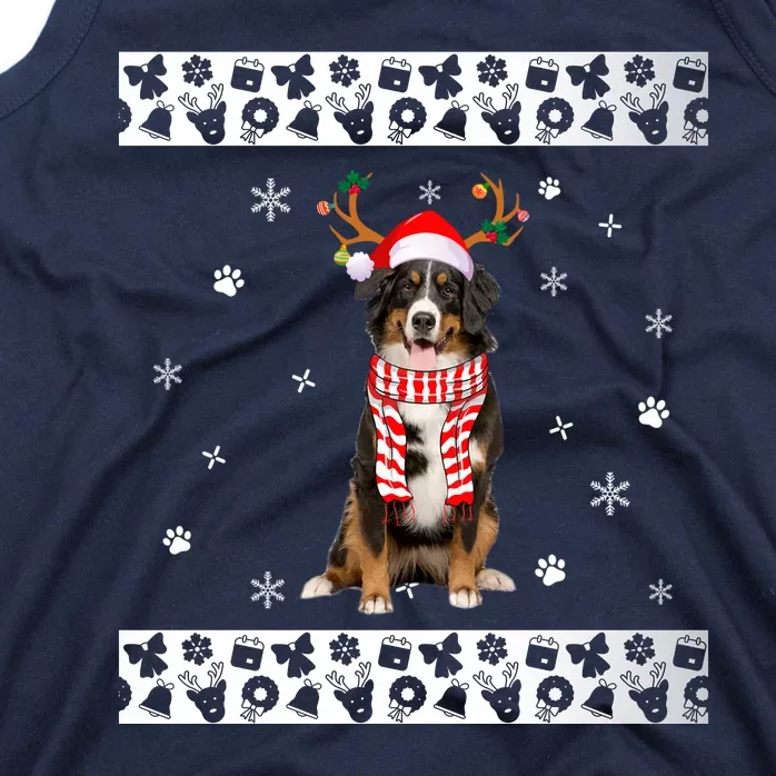 Bernese Mountain Dog Christmas Lover Gifts Tank Top