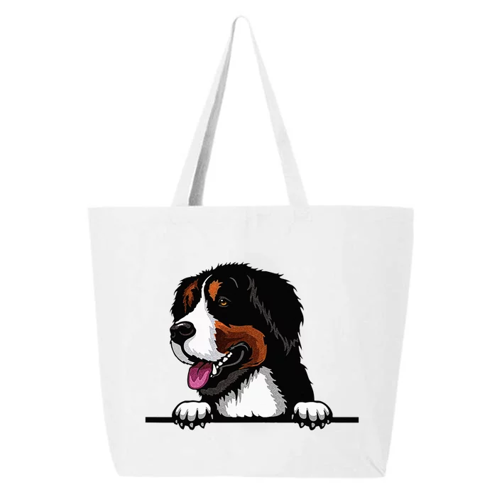 Bernese Mountain Dog Breed Popping Up Fun Dog Owner 25L Jumbo Tote