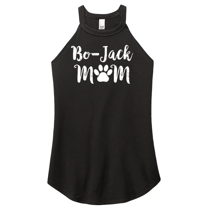 BoJack Mom Dog Lover Women Long Sleeve Women’s Perfect Tri Rocker Tank