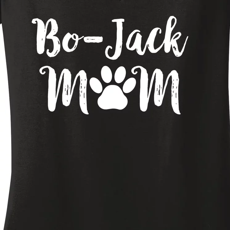 BoJack Mom Dog Lover Women Long Sleeve Women's V-Neck T-Shirt