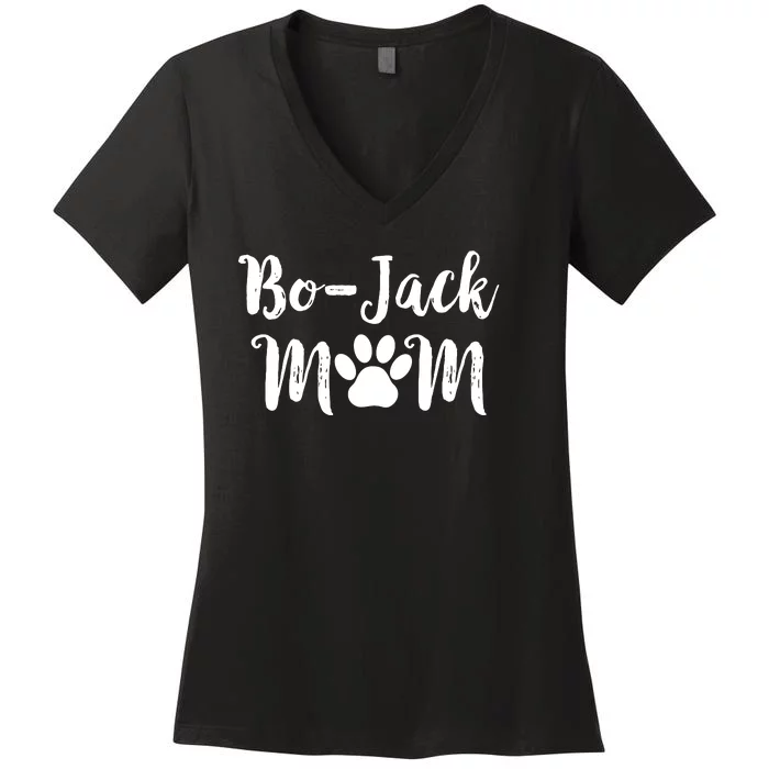 BoJack Mom Dog Lover Women Long Sleeve Women's V-Neck T-Shirt