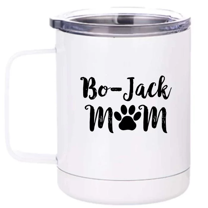 BoJack Mom Dog Lover Women Long Sleeve Front & Back 12oz Stainless Steel Tumbler Cup