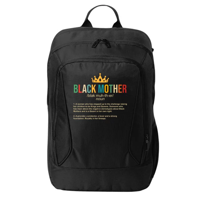 Black Mother Definition Crown City Backpack