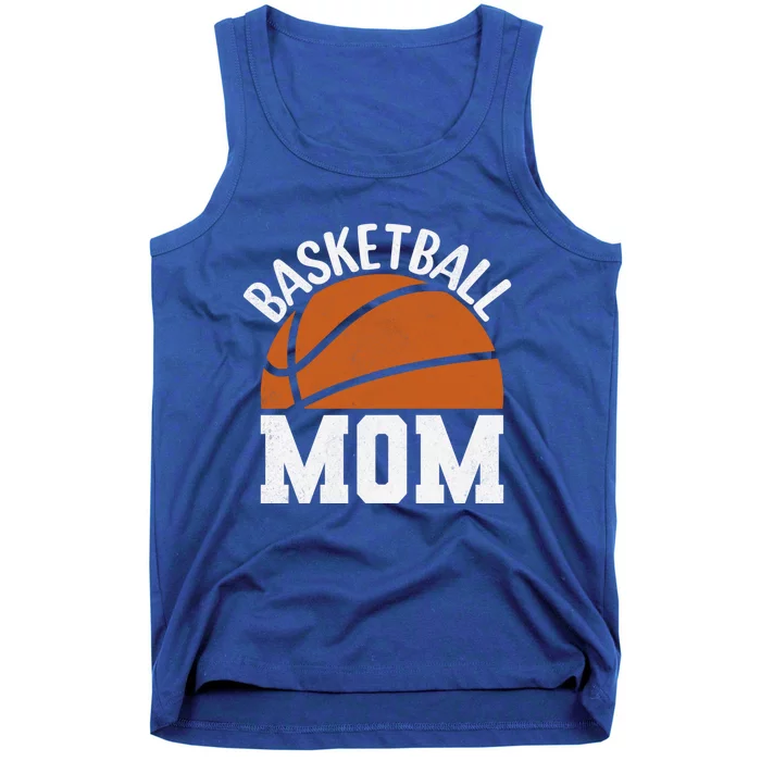 Basketball Mom Design For Your Favorite Player Mother's Day Gift Tank Top