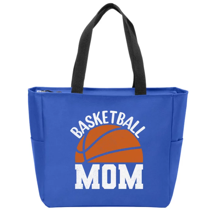 Basketball Mom Design For Your Favorite Player Mother's Day Gift Zip Tote Bag