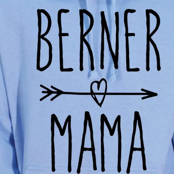 Bernese Mountain Dog Mom Gift Cute Berner Mama Gift Unisex Surf Hoodie