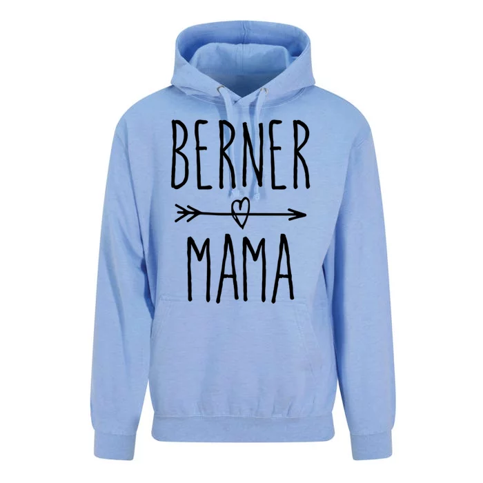 Bernese Mountain Dog Mom Gift Cute Berner Mama Gift Unisex Surf Hoodie