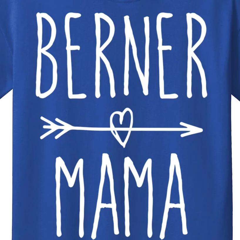 Bernese Mountain Dog Mom Gift Cute Berner Mama Gift Kids T-Shirt