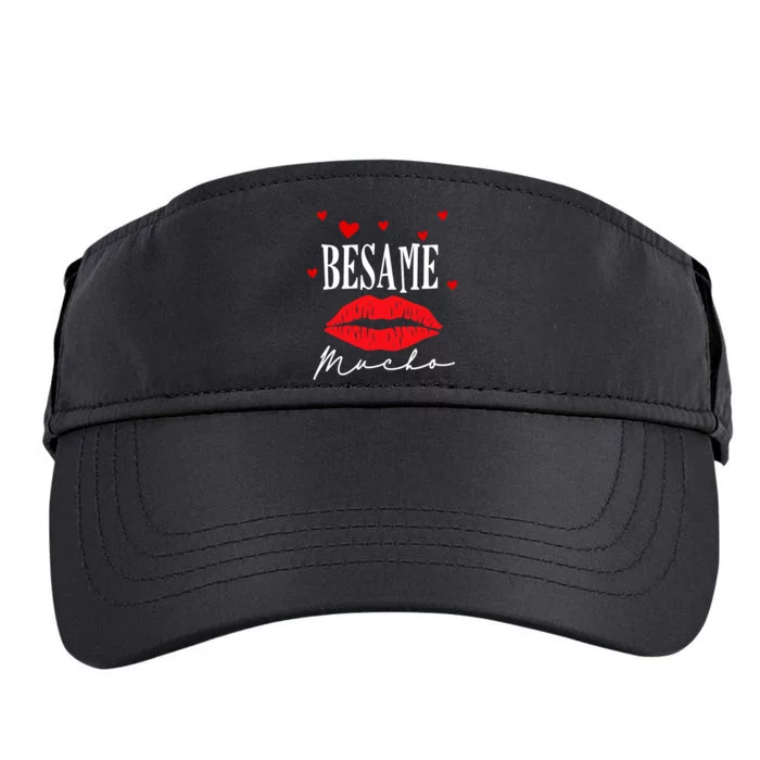 Besame Mucho Dia De San Valentin Gift Valentine Day Gift Adult Drive Performance Visor