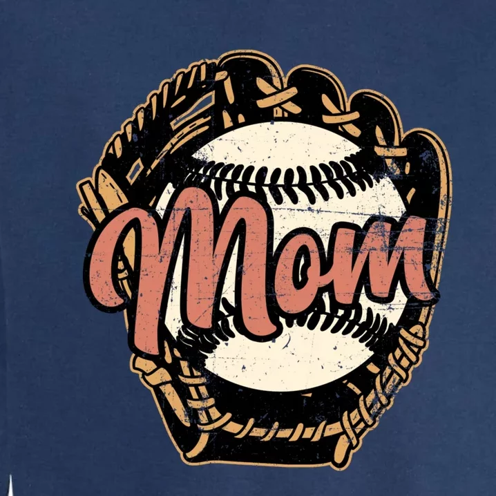 Baseball Mom Design, Wo Baseball Design, Baseball Lover Garment-Dyed Sweatshirt