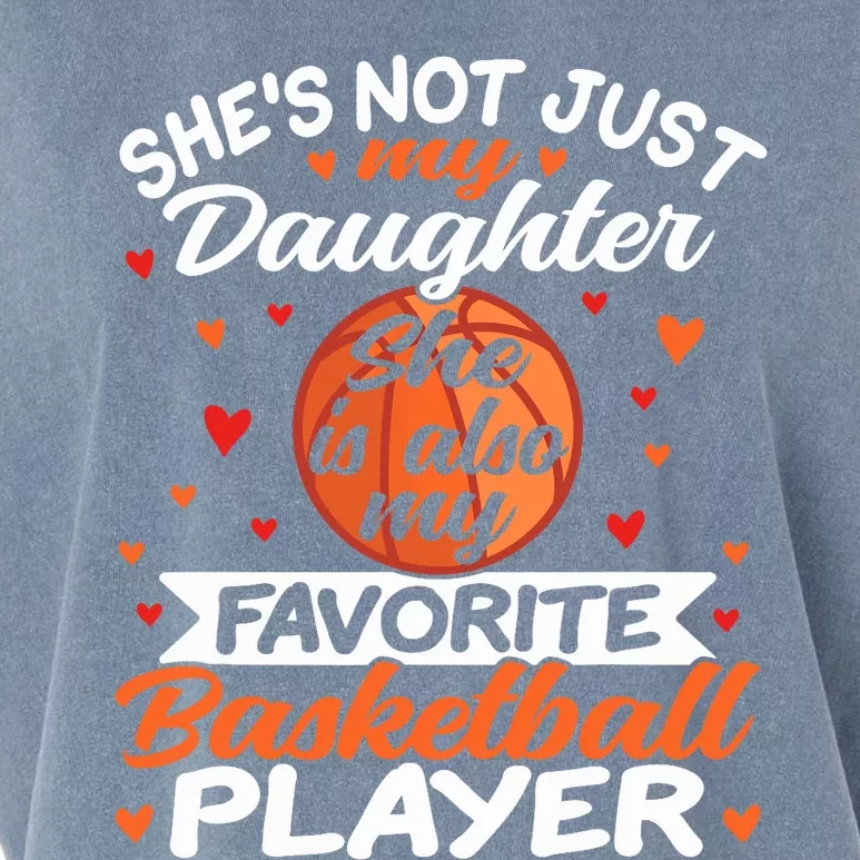 Basketball Mom Dad Garment-Dyed Women's Muscle Tee