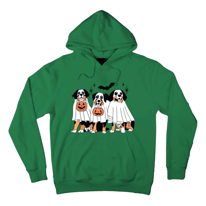 Bernese Mountain Dog Halloween Dog Fall For Bernese Mama Hoodie