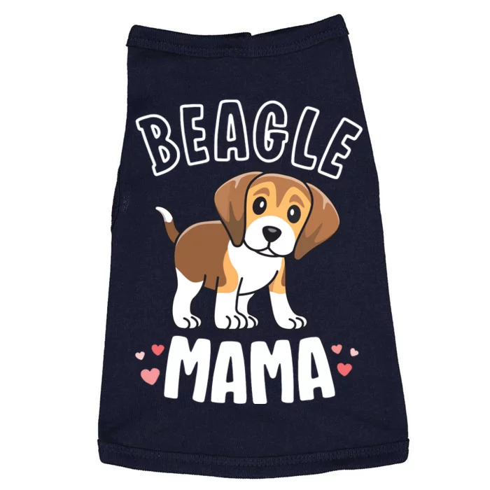 Beagle Mama Dog Mom For Women Gift For Beagle Lover Doggie Tank