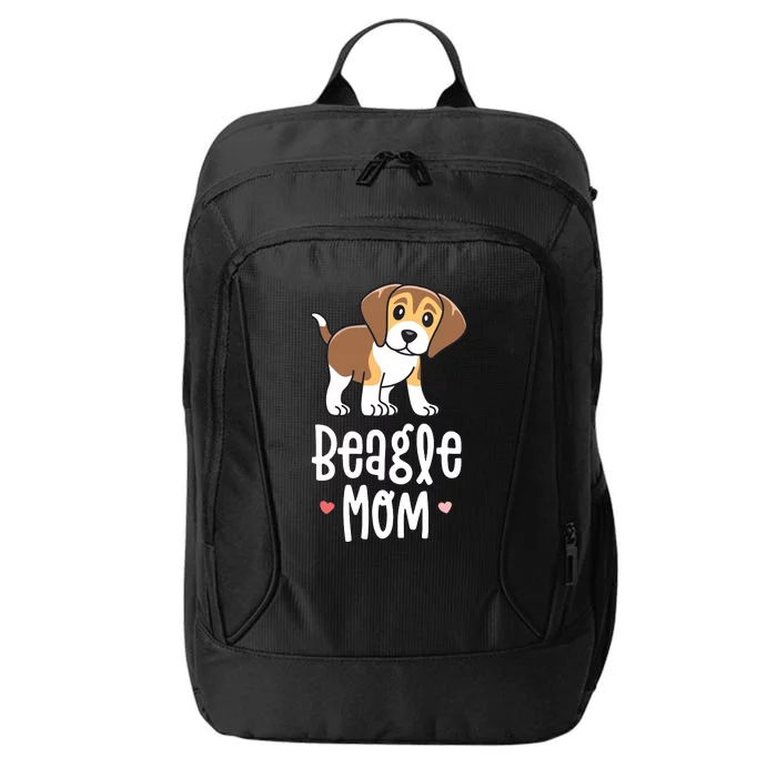 Beagle Mom Dog Mama For Women Gift For City Backpack