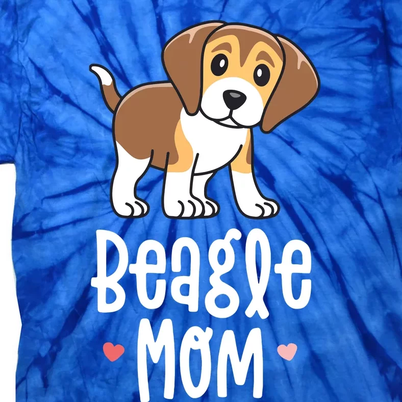 Beagle Mom Dog Mama For Women Gift For Tie-Dye T-Shirt