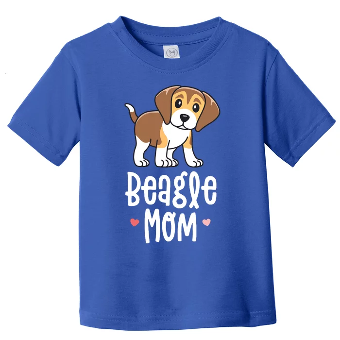 Beagle Mom Dog Mama For Women Gift For Toddler T-Shirt