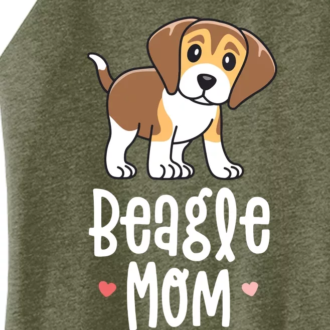 Beagle Mom Dog Mama For Women Gift For Women’s Perfect Tri Rocker Tank