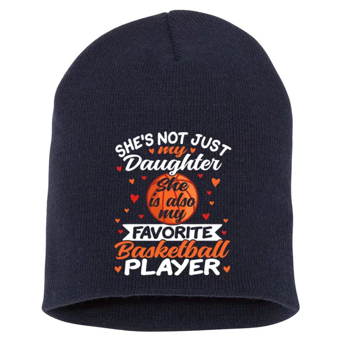 Basketball Mom Dad Short Acrylic Beanie